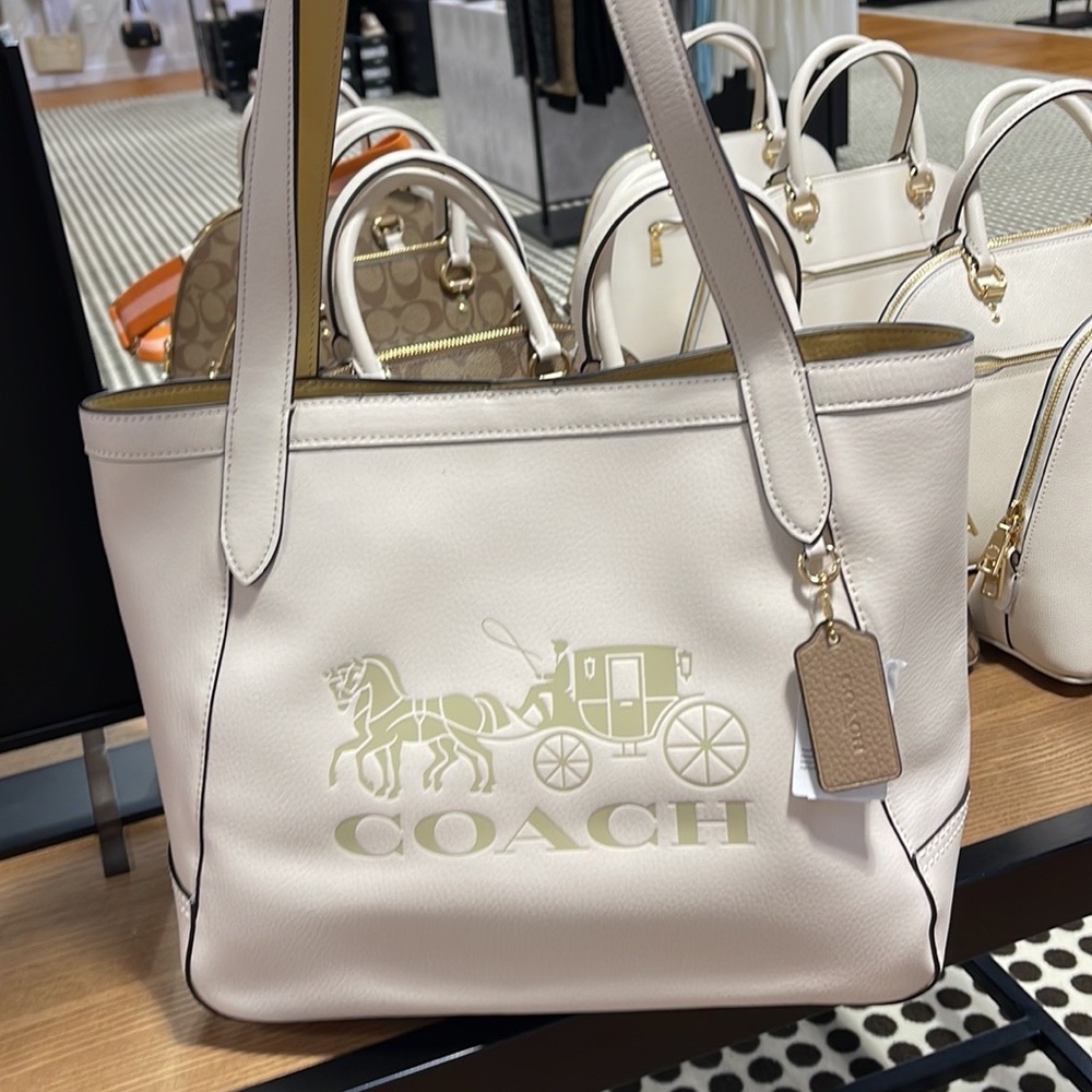 Coach HORSE AND CARRIAGE TOTE WITH HORSE AND CARRIAGE - Picture 4 of 16